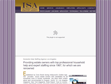 Tablet Screenshot of isastaffing.com